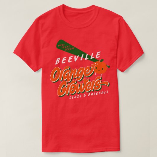 T-shirt Beeville Orange Growers (Design devant)