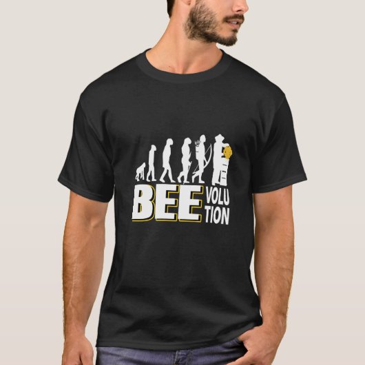 T-shirt Beevolution Une Évolution Magnifique D'Un Préposé (Devant)