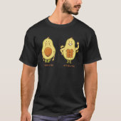 T-shirt Before & After Gym Avocado (Devant)