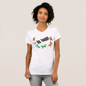 T-shirt behappycolors (Devant entier)