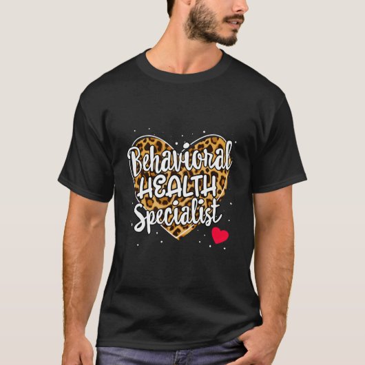 T-shirt Behavioral Health Specialist Appreciation Sped Bh  (Devant)