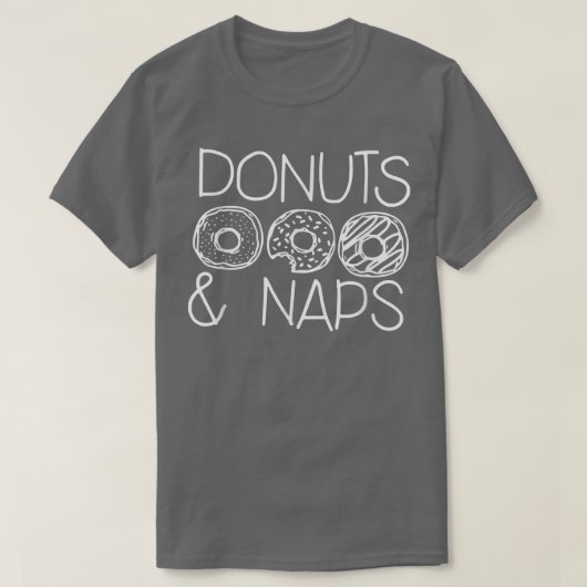T-shirt beignets et papilles (Design devant)