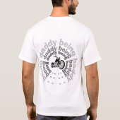 T-shirt "Being Daddy Being Baddy" Chopper Daddy Géométriqu (Dos)