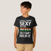 T-shirt Being Y Indian Funny India  (Devant entier)