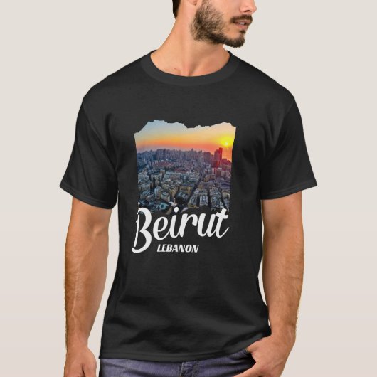 T-shirt Beirut Liban Souvenir Beirut (Devant)
