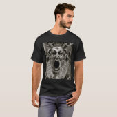 T-shirt Beksinski Gargoyle en fer gothique sans manches Ha (Devant entier)