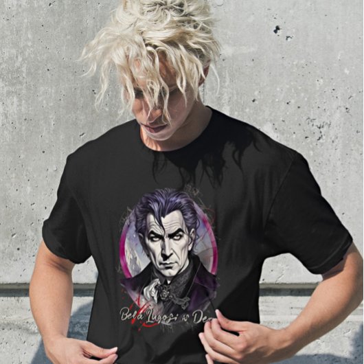 T-shirt Bela Lugosi est mort - Art rétro exquis