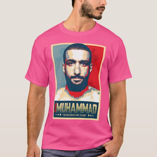 T-shirt Belal Muhammad Se Souvient Du Nom (Devant)