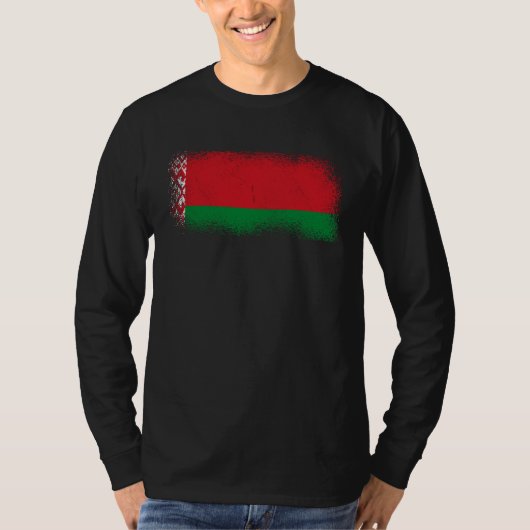 T-shirt Belarusian Flag Belarus (Devant)