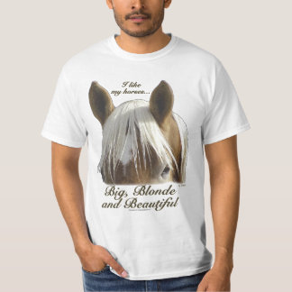 T-shirt Belge blond