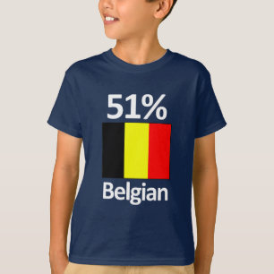T-shirt Belge de 51%