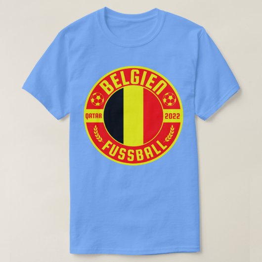 T-shirt Belge Fussball 3 (Design devant)