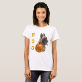 T-shirt Belge Malinois Boo (Devant entier)
