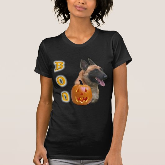 T-shirt Belge Malinois Boo (Devant)