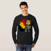 T-shirt Belgian fan cat (Devant entier)