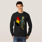 T-shirt Belgian Fan Frog (Devant entier)