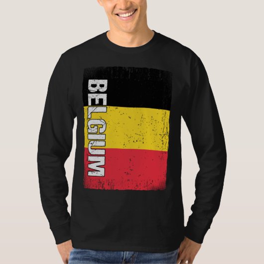 T-shirt Belgian Flag Belgium 1 (Devant)