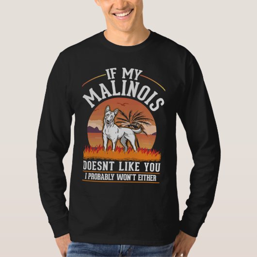 T-shirt Belgian Malinois Belgian Shepherd Malinois  1 (Devant)