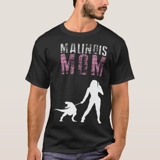 T-shirt Belgian Malinois Mom (Devant)