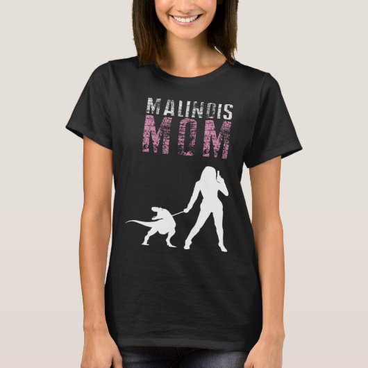 T-shirt Belgian Malinois Mom (Devant)