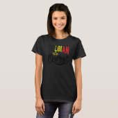 T-shirt Belgian Queen Belgium Belgian Belgium Flag (Devant entier)