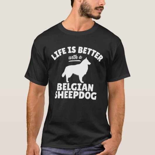 T-shirt Belgian Sheepdog (Devant)