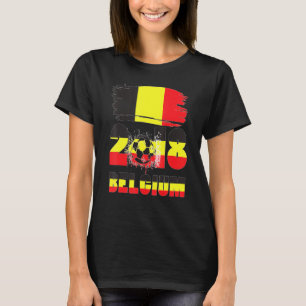 T-shirt Belgique Drapeau Bel Football