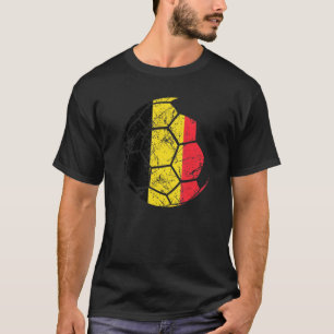 T-shirt Belgique Football Équipe Nationale Soutien L'Équip