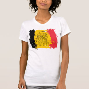 T-shirt Belgique - La Brabançonne
