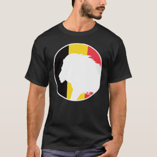 T-shirt Belgique Lion drapeau national belge