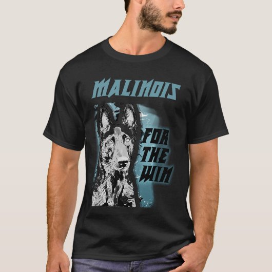 T-shirt Belgique Malinois Pour la victoire ! (Devant)