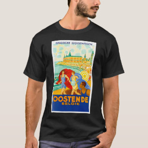 T-shirt Belgique vintage via Harwich