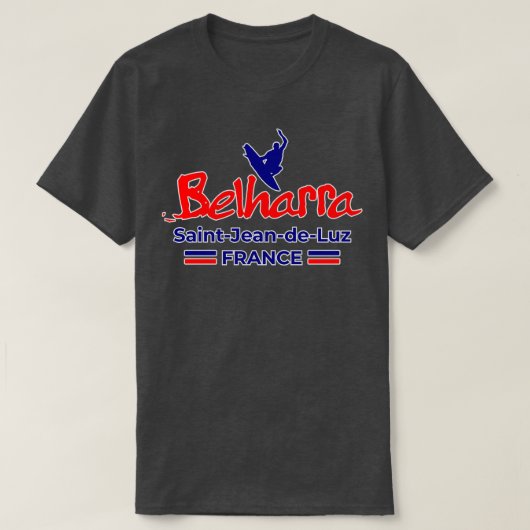 T-shirt Belharra Surf Break France (Design devant)