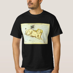 T-shirt Bélier, Constellation Vintage, Miroir d'Urania