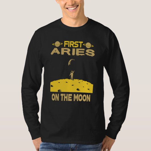 T-shirt Bélier Sur La Lune (Devant)