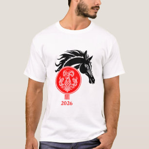 T-shirt Bélier x Année du Cheval 2026