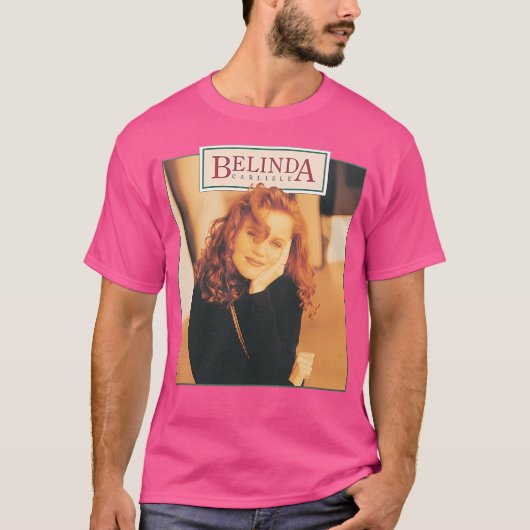 T-shirt Belinda Carlisle Retro Pour Les Ventilateurs (Devant)