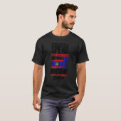 T-shirt Belize Belizean Belize Drapeau drôle Citation (Devant entier)