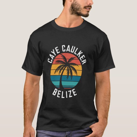 T-shirt Belize Caye Caulker (Devant)