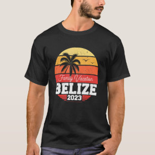 T-shirt Belize Family Vacation 2023 Matching Holiday Summe