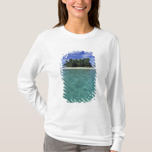T-shirt Belize, récif barrière, île ou cay sans nom.