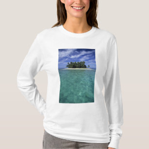 T-shirt Belize, récif de la barrière, île ou cay non nommé