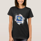 T-shirt Belize Splash (Devant)