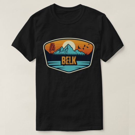 T-shirt Belk, Alabama (Design devant)