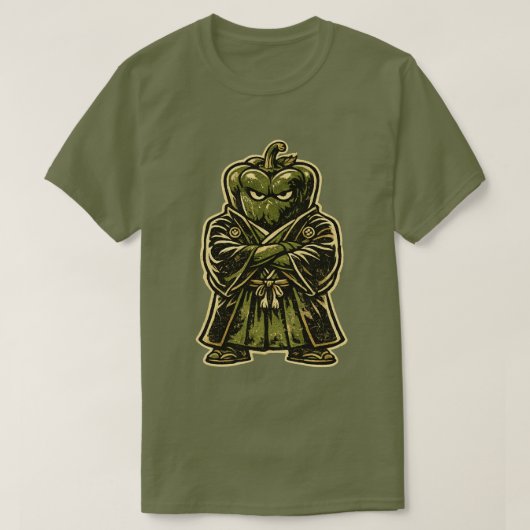 T-shirt Bell Pepper Bodyguard — Funny Vegetable Formal  (Design devant)