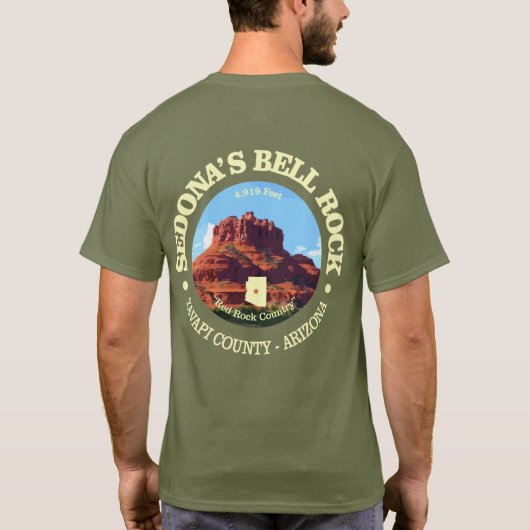 T-shirt Bell Rock Sedona (rd) (Dos)