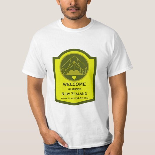 T-shirt Bell Tent Glamping (Devant)