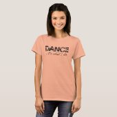 T-shirt Bella Boxy Crop T - Danse... c'est ce que je fais (Devant entier)