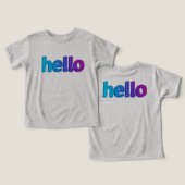 T-shirt Bella+Canvas (Design Recto & Verso)