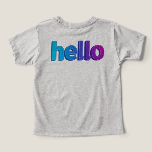 T-shirt Bella+Canvas (Design Verso)